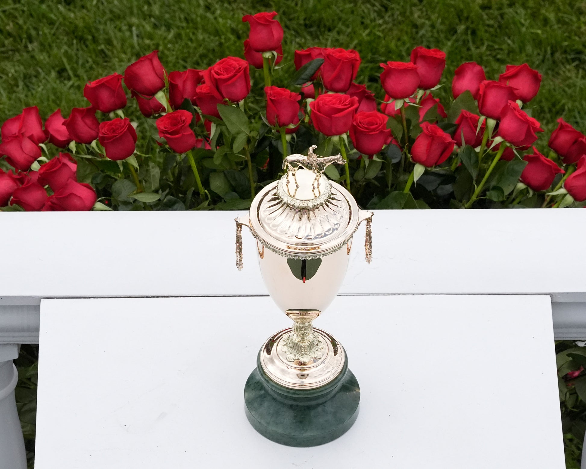 GOLDEN TEMPO - 050226 - Race 12 - CD  The Kentucky Derby G1 - 152nd Running - Trophy 06 - Coady Media - Kurtis Coady Photography