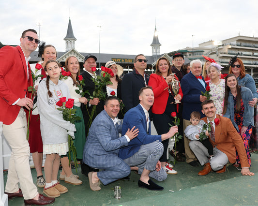 GOLDEN TEMPO - 050226 - Race 12 - CD  The Kentucky Derby G1- 152nd Running - Trophy Presentation 07 - Coady Media - Kurtis Coady Photography