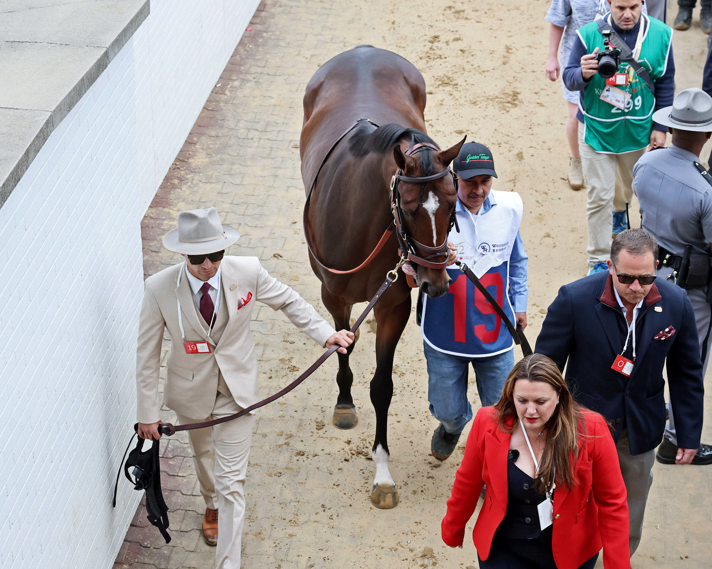 GOLDEN TEMPO - 050226 - Race 12 - CD  The Kentucky Derby G1 - 152nd Running - Walk Over 02 - Coady Media - Kurtis Coady Photography