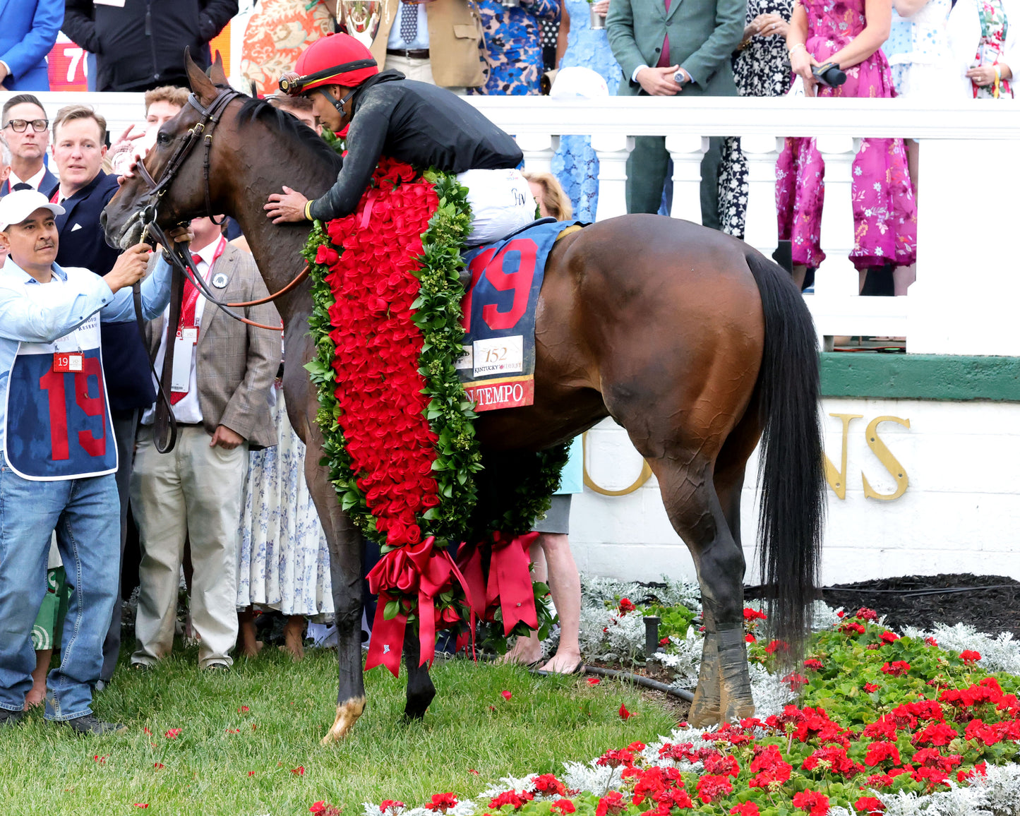 GOLDEN TEMPO - 050226 - Race 12 - CD  The Kentucky Derby G1- 152nd Running - Winners Circle 08 - Coady Media - Kurtis Coady Photography