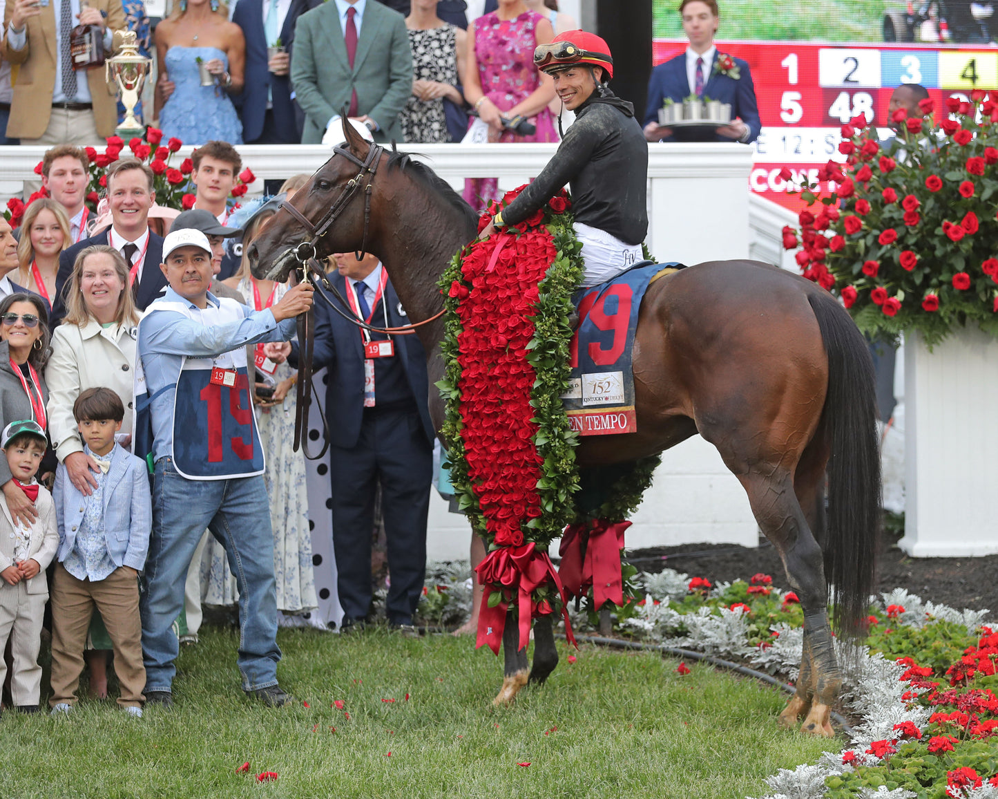 GOLDEN TEMPO - 050226 - Race 12 - CD  The Kentucky Derby G1 - 152nd Running - Winner Circle 11 - Coady Media - Kurtis Coady Photography