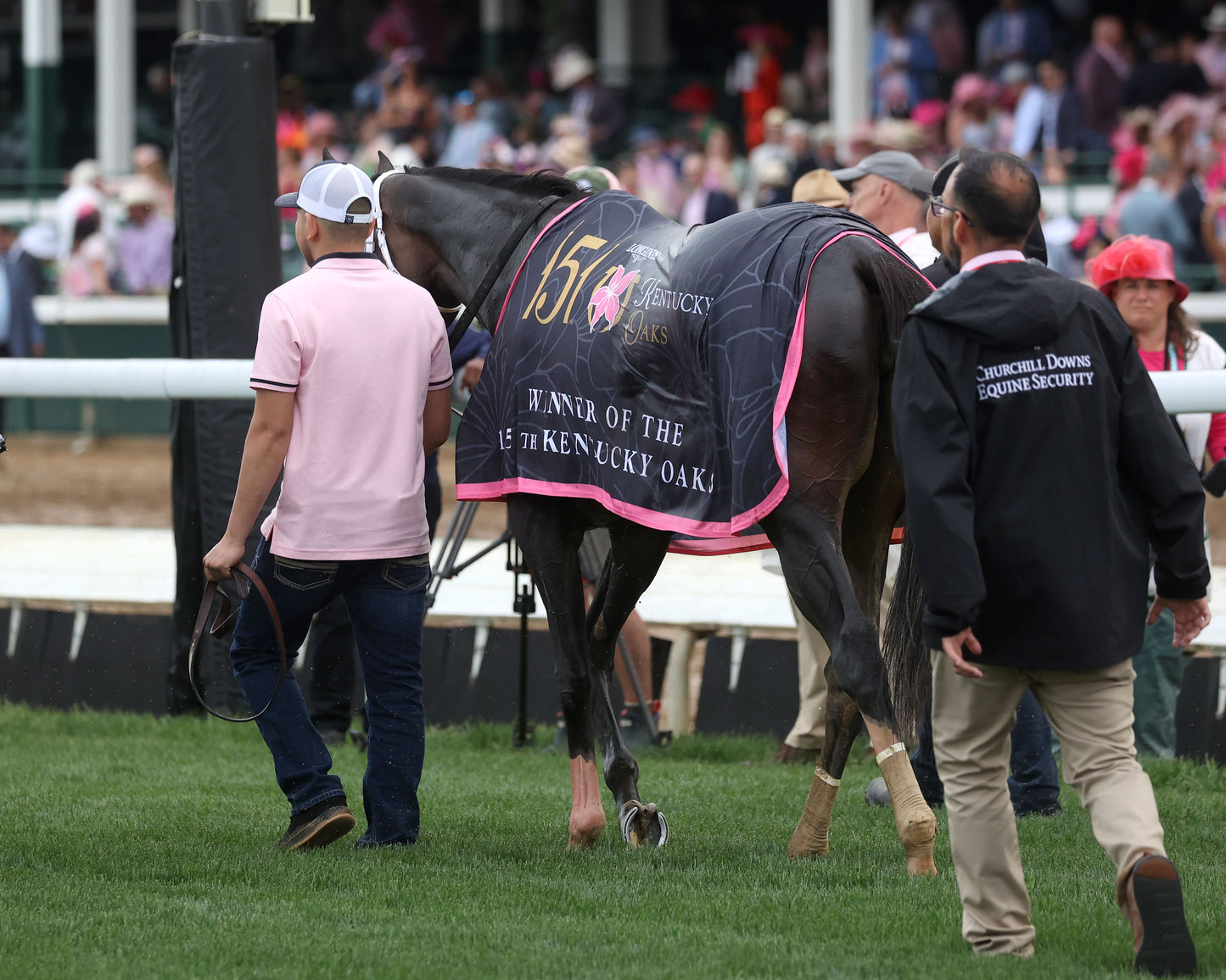 GOOD CHEER - The Longines Kentucky Oaks G1 - 151st Running - 05-02-25 - R11 - CD - Post Race 04