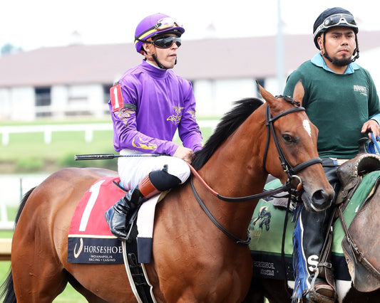 GRAND HARBOR - Hoosier Breeders Sophomore Handicap - 18th Running - 07-11-26 - R07 - Horseshoe Indiana - Post Parade 01 - Renee Torbet