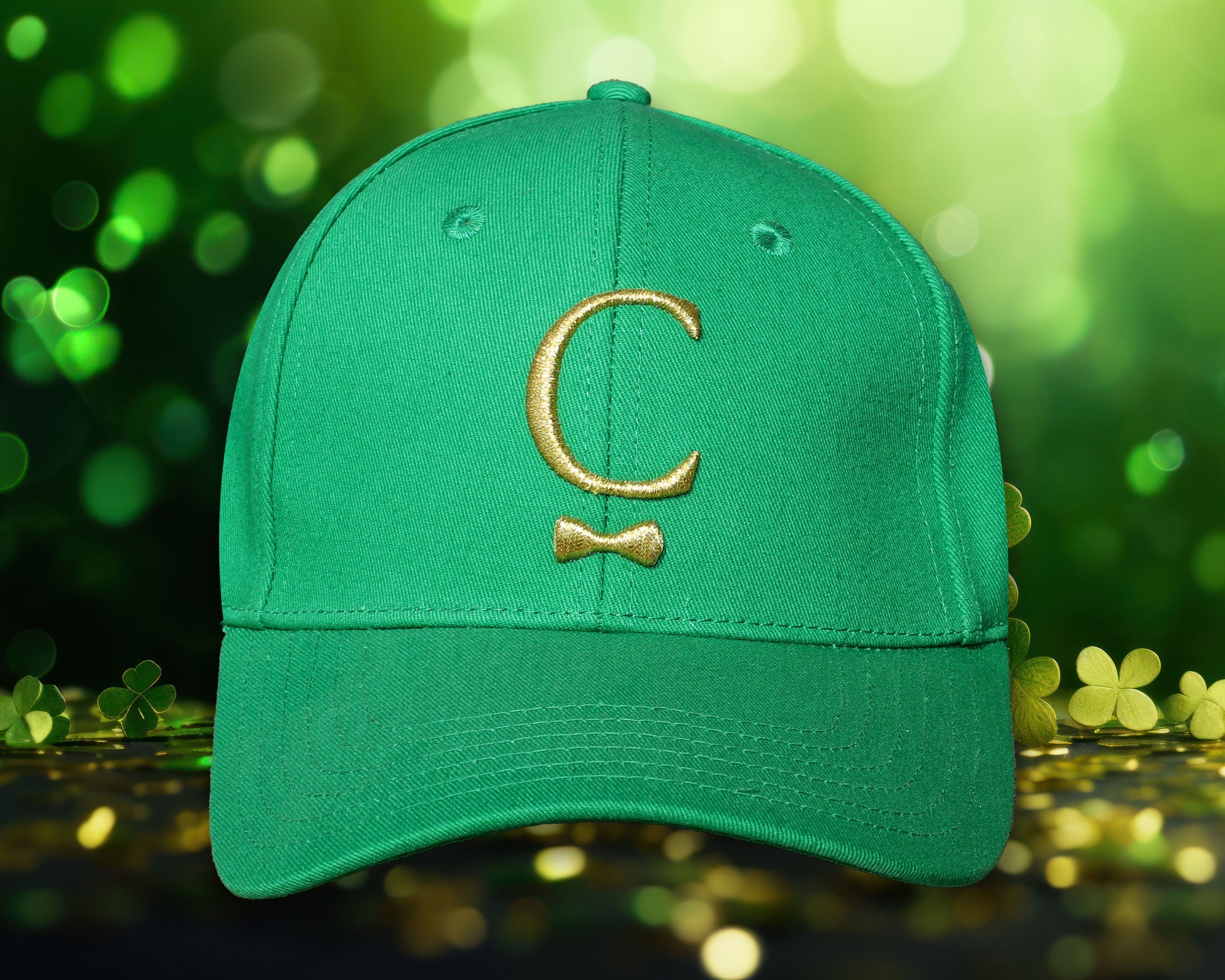 Green Gold Logo Coady Hat  - 2026 - Limited Edition - Coady Media - Kurtis Coady Photography