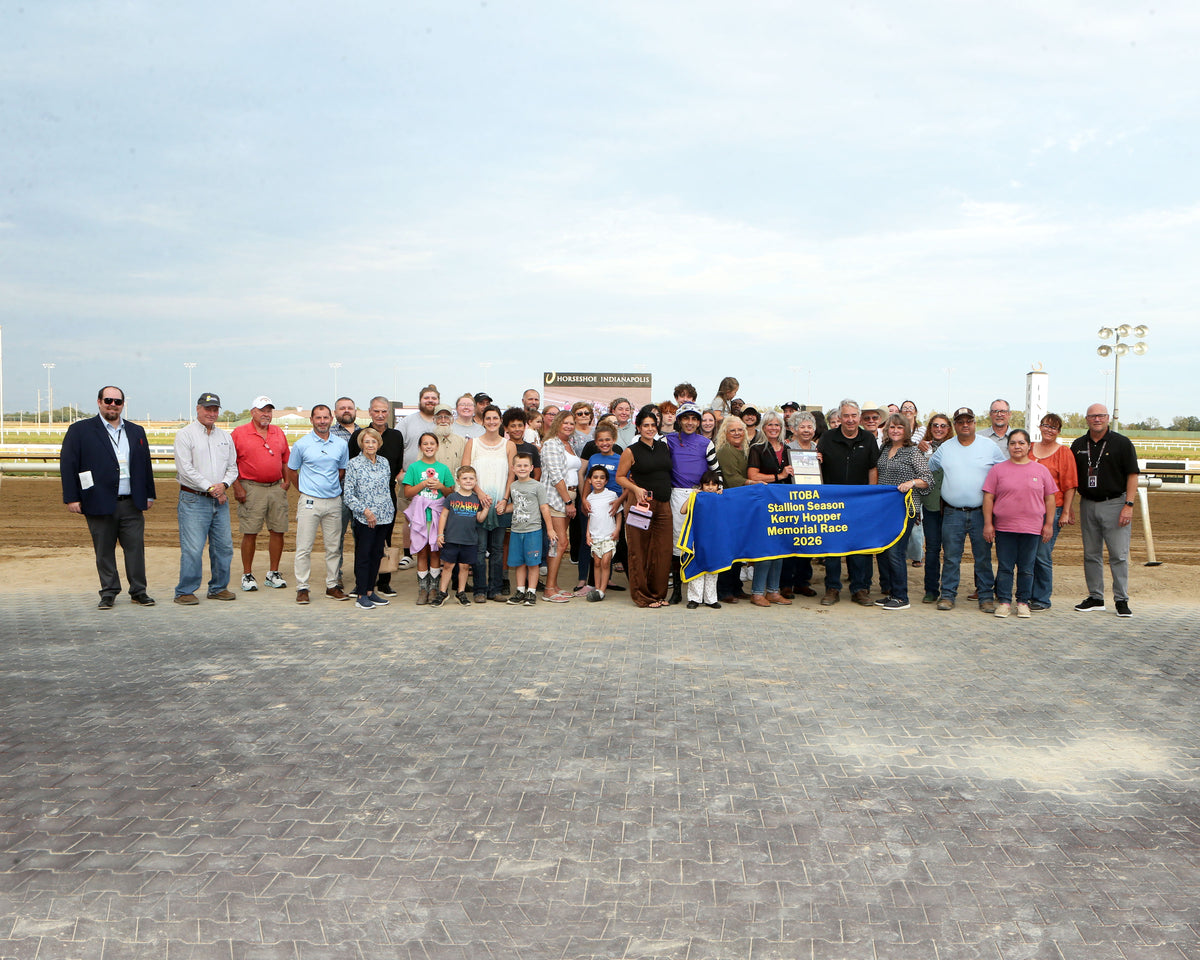 HARD LUCK PRAYER - ITOBA Stallion Season - 13th Running - 09-30-26 - R08 - Horseshoe Indiana - Presentation 01 - Sammantha Pagels