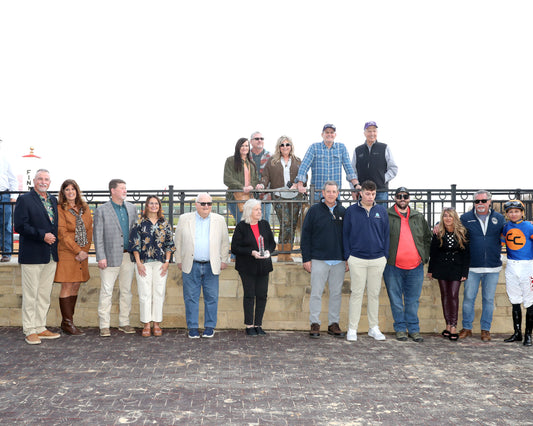 HAULIN ICE - Downthedustyroad Breeder's Stakes - 02-20-26 - R08 - OP - Presentation 01 - Coady Media - Kurtis Coady Photography