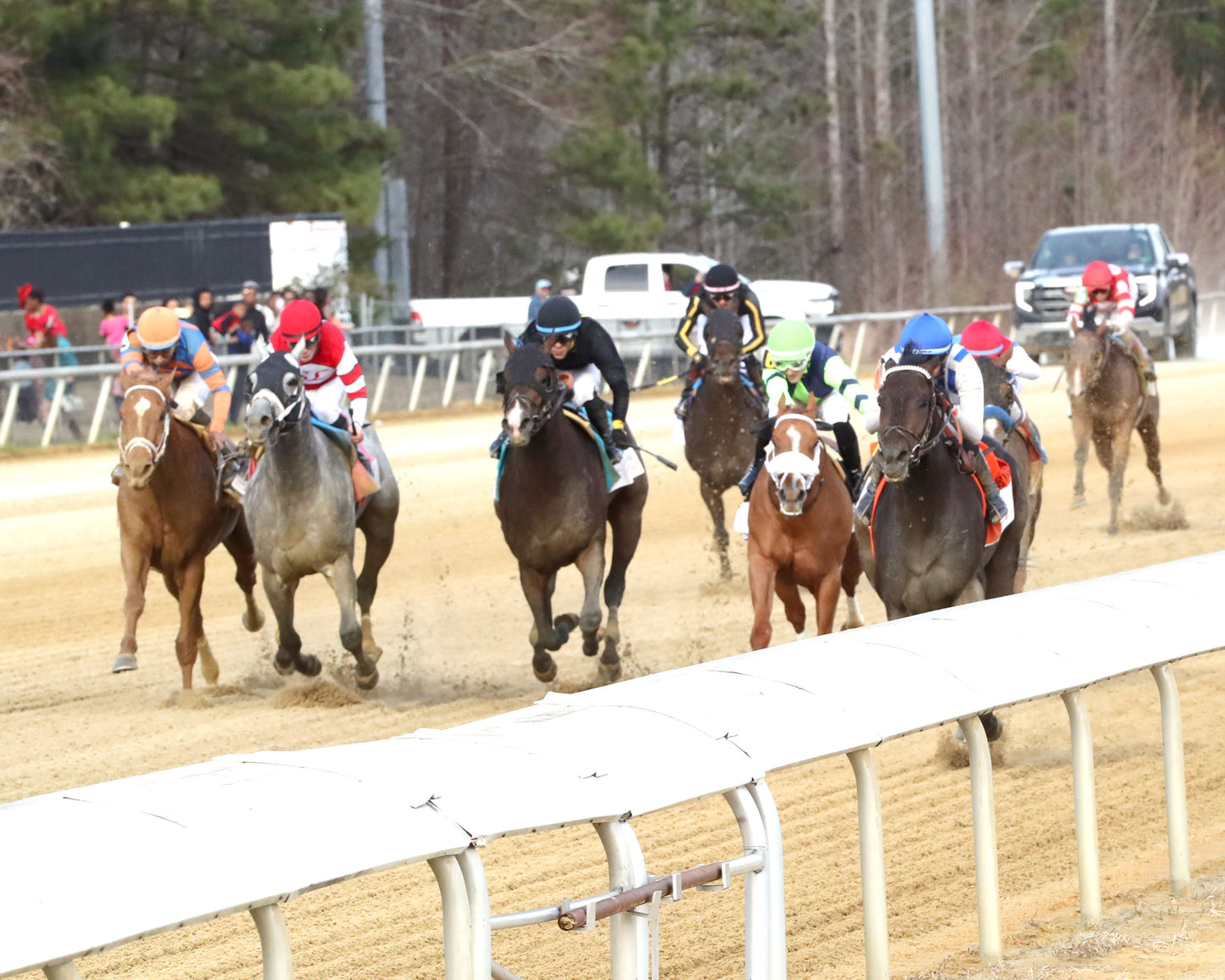 INCREDIBOLT - The Virginia Derby - 03-14-26 - R09 - CNL - Inside Finish 03 - Coady Media - Kurtis Coady Photography