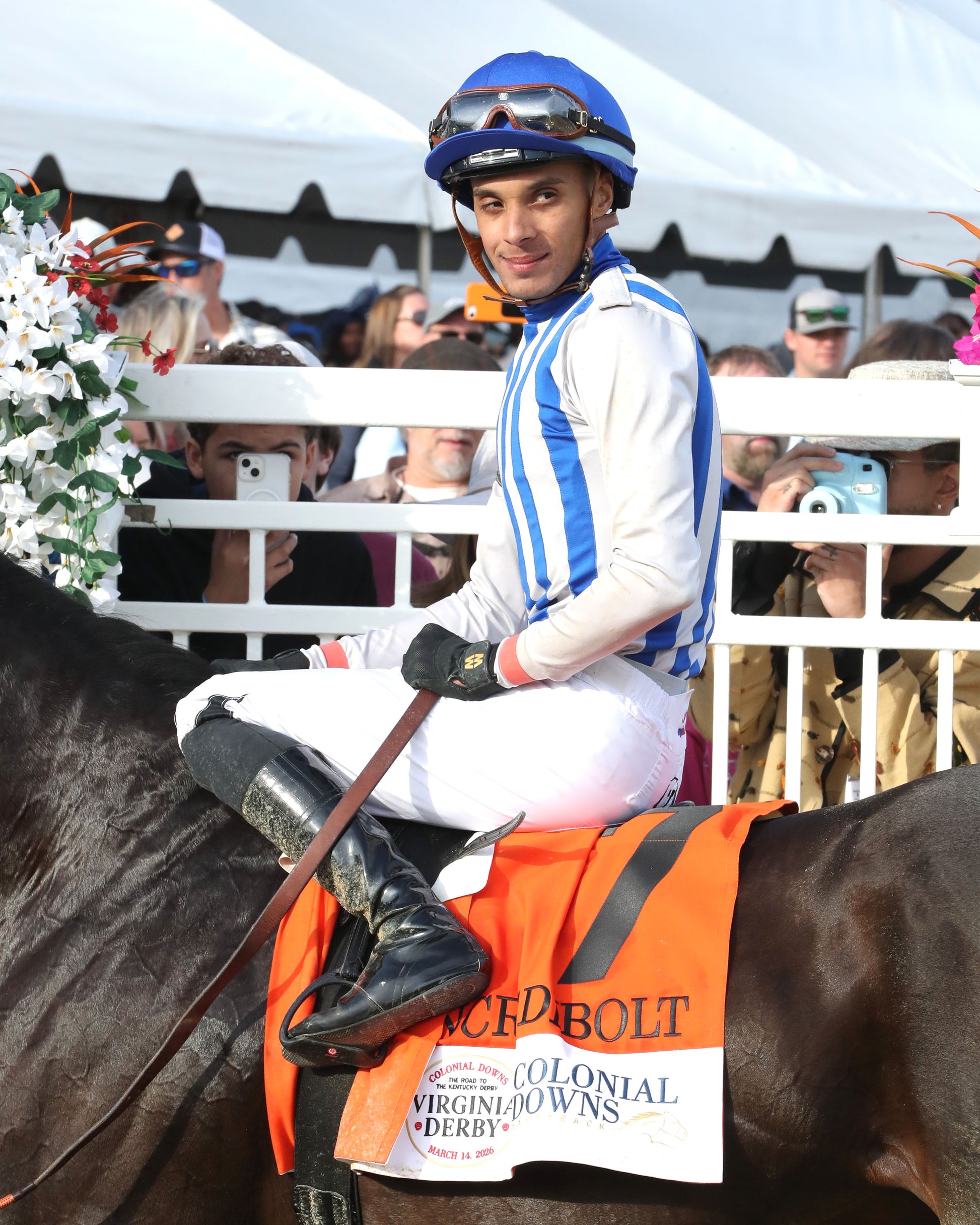 INCREDIBOLT - The Virginia Derby - 03-14-26 - R09 - CNL - Jamie Torres 02 - Coady Media - Kurtis Coady Photography