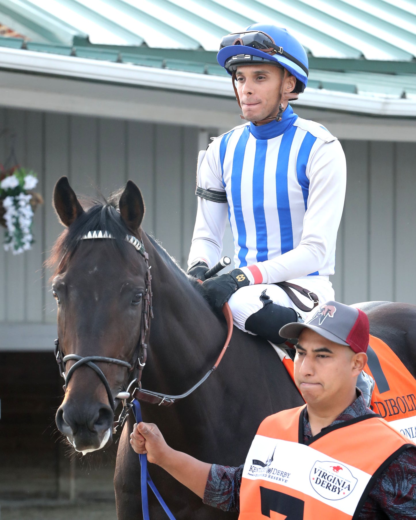 INCREDIBOLT - The Virginia Derby - 03-14-26 - R09 - CNL - Paddock 02 - Coady Media - Kurtis Coady Photography