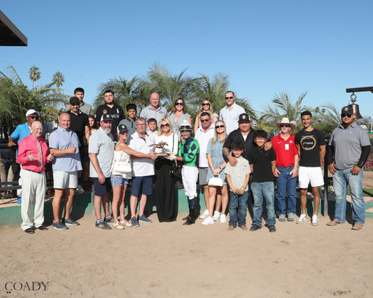 INDEPENDENCE RISE - Turf Paradise Derby - 03-21-26 - R05 - Presentation - Coady Media - Kurtis Coady Photography