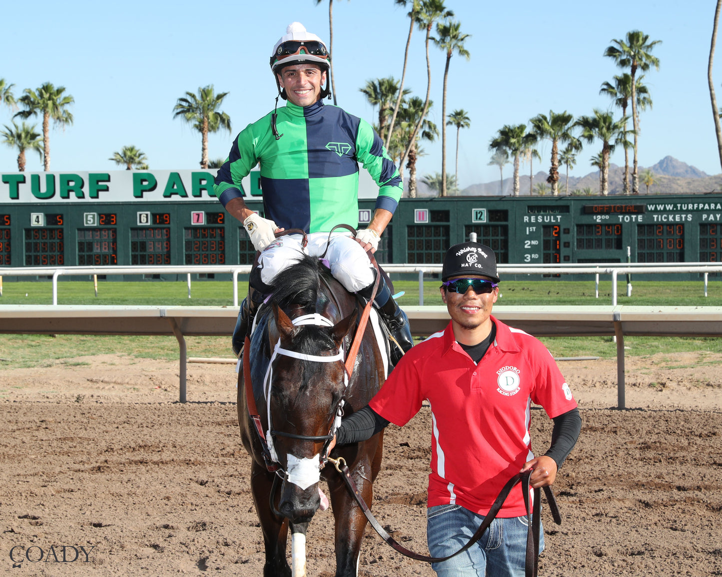 INDEPENDENCE RISE - Turf Paradise Derby - 03-21-26 - R05 - Return Shot - Coady Media - Kurtis Coady Photography