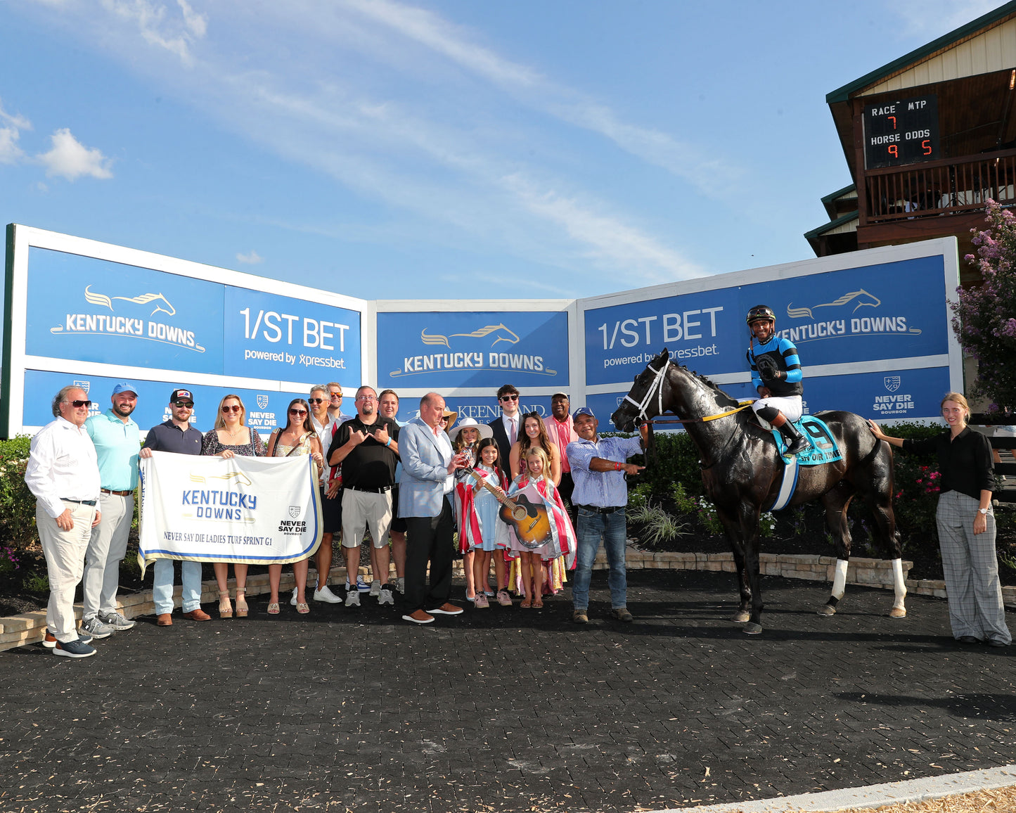 IN OUR TIME - Kentucky Downs Ladies Turf Sprint - G1 - 08-29-26 - R07 - KD - Winner's Circle 01