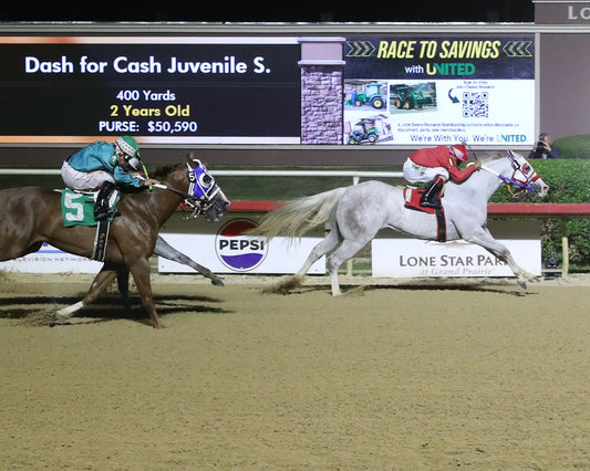 JC CANELO - Dash for Cash Juvenile Stakes - 10-10-26 - R08 - Lone Star Park -  Finish - Coady Media - Kurtis Coady Photography