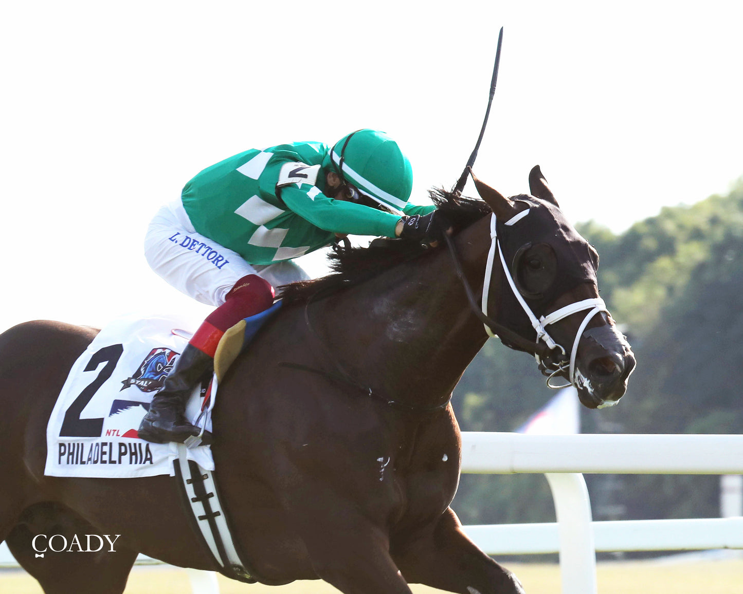 JOHNNY'S RED STORM - The Kentucky Downs Juvenile Sprint - 08-31-25 - R09 - KD - Finish 03 - Coady Media - Kurtis Coady Photography