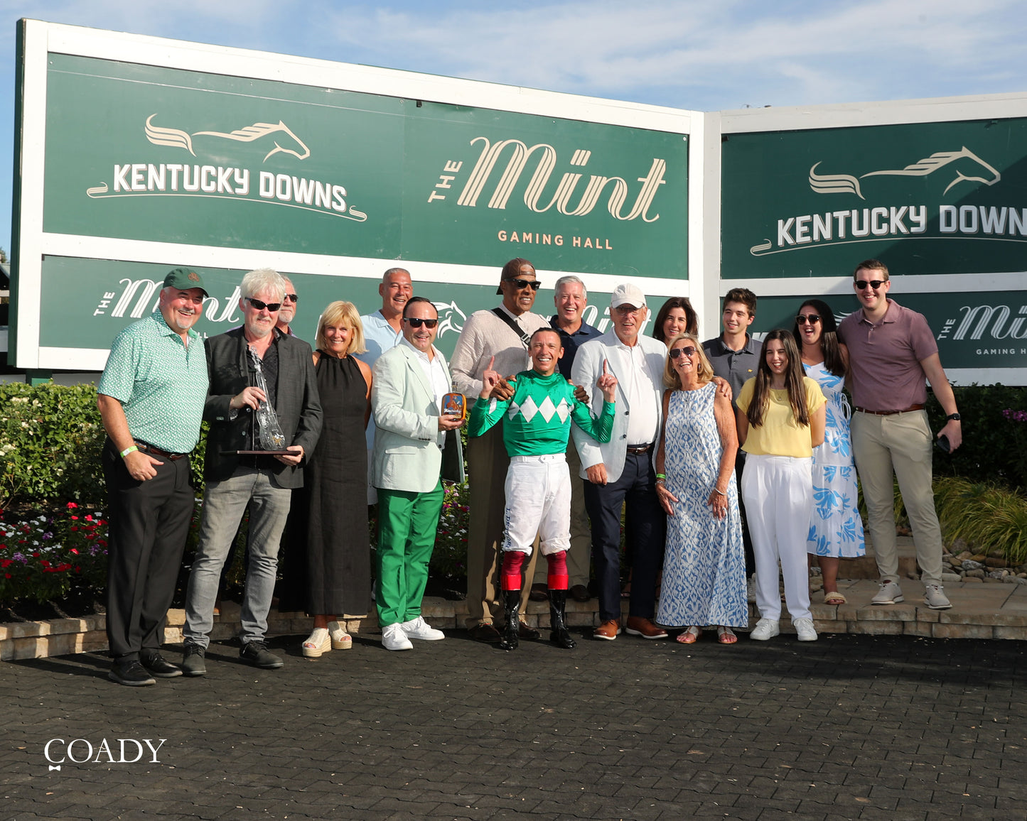 JOHNNY'S RED STORM - The Kentucky Downs Juvenile Sprint - 08-31-25 - R09 - KD - Presentation 01 - Coady Media - Kurtis Coady Photography