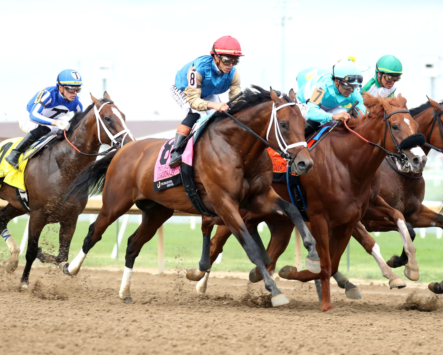 LEADING CHANGE - Indiana Derby - G3 - 07-11-26 - R12 - Horseshoe Indiana - First Pass 01 - Cady Coulardot