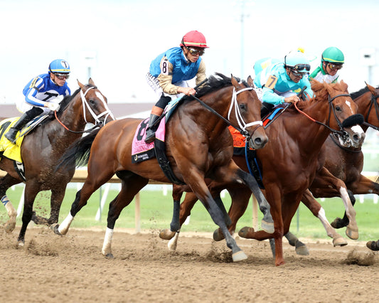 LEADING CHANGE - Indiana Derby - G3 - 07-11-26 - R12 - Horseshoe Indiana - First Pass 01 - Cady Coulardot