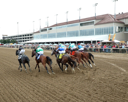LEADING CHANGE - Indiana Derby - G3 - 07-11-26 - R12 - Horseshoe Indiana - Start 01 - Kurtis Coady