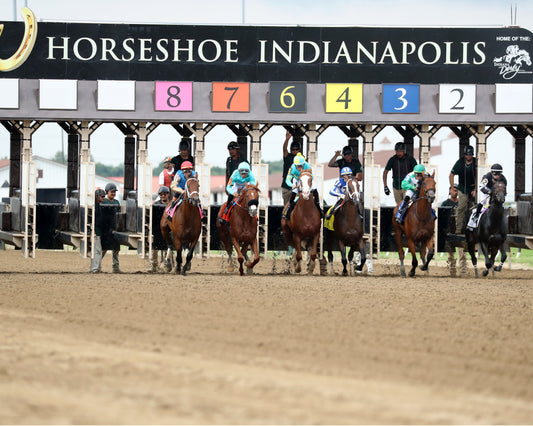 LEADING CHANGE - Indiana Derby - G3 - 07-11-26 - R12 - Horseshoe Indiana - Start 02 - Cady Coulardot