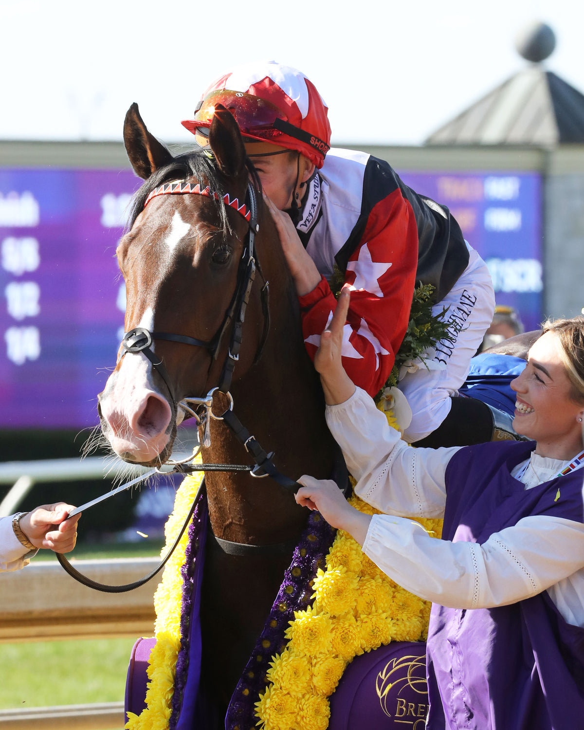 LIBERTANGO - Breeders' Cup Juvenile Turf Sprint G1 - 10-30-26 - R06 - Keeneland Race Course - Celebration 08 - Renee Torbit - Coady Media - Kurtis Coady Photography