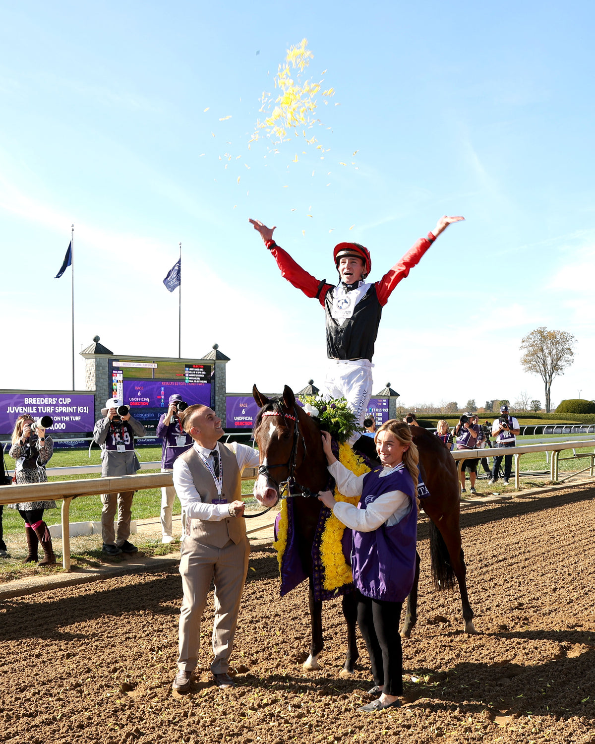 LIBERTANGO - Breeders' Cup Juvenile Turf Sprint G1 - 10-30-26 - R06 - Keeneland Race Course - Celebration 09 - Kurtis Coady - Coady Media - Kurtis Coady Photography