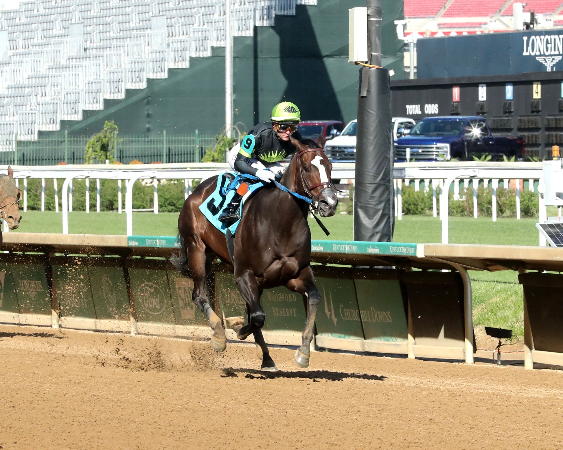 MAXIMUM BOURBON - The St. Matthews Overnight Stakes - 04-30-26 - R10 - CD - Finish 03 - Coady Media - Kurtis Coady Photography