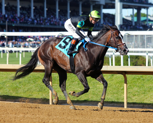 MAXIMUM BOURBON - The St. Matthews Overnight Stakes - 04-30-26 - R10 - CD - Gallop Out 01 - Coady Media - Kurtis Coady Photography