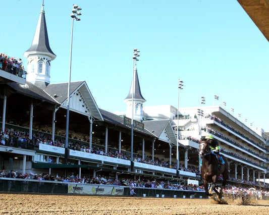 MAXIMUM BOURBON - The St. Matthews Overnight Stakes - 04-30-26 - R10 - CD - Under Rail 01 - Coady Media - Kurtis Coady Photography