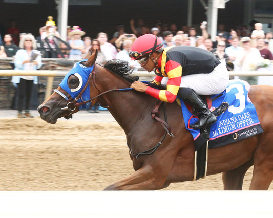 MAXIMUM OFFER - Indiana Oaks - 32nd Running - G3 - 07-11-26 - R11 - Horseshoe Indiana - Inside Finish 02  - Sammantha Pagels