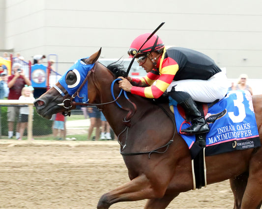 MAXIMUM OFFER - Indiana Oaks - 32nd Running - G3 - 07-11-26 - R11 - Horseshoe Indiana - Inside Up the Track 01 - Kurtis Coady
