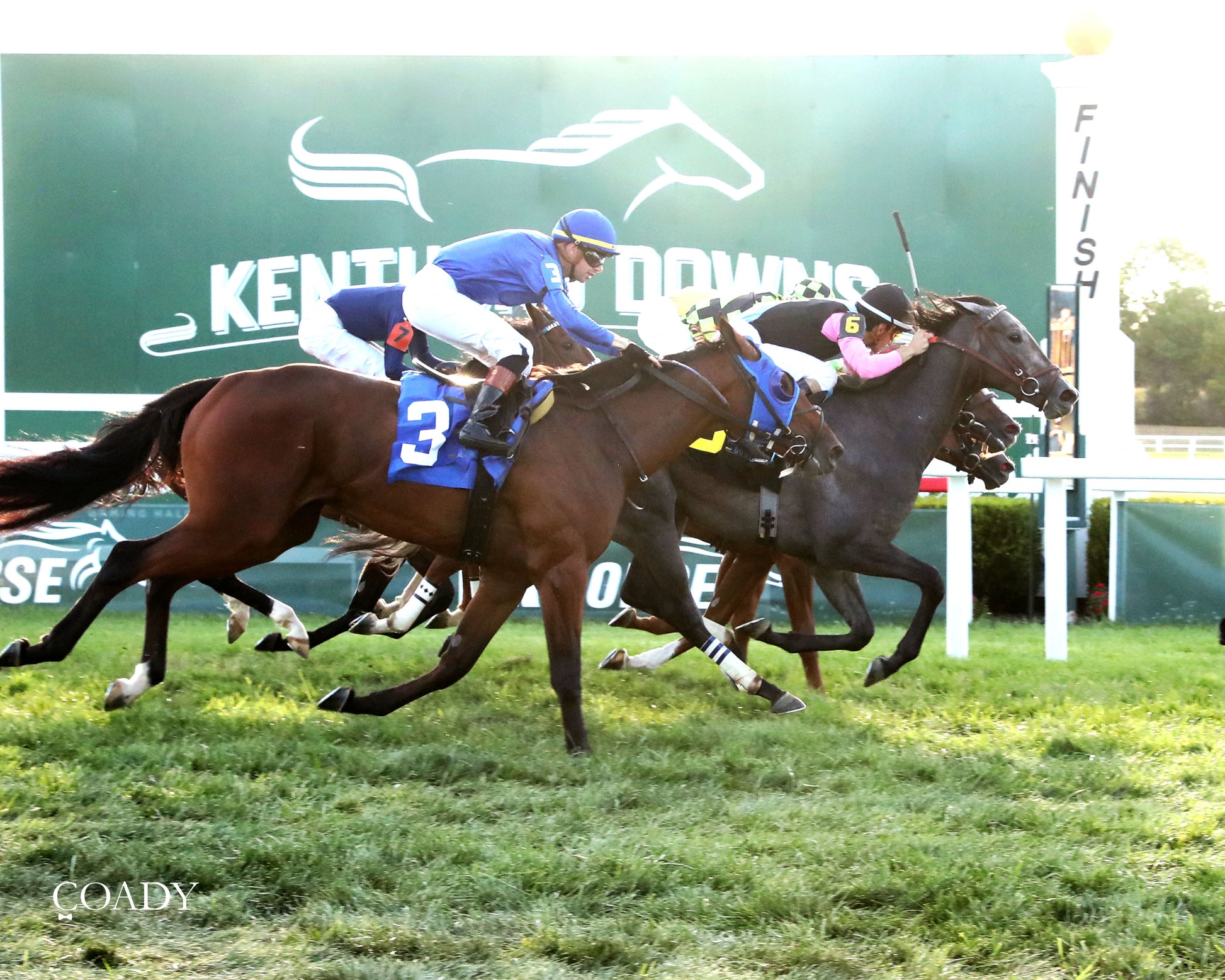 MERINGUE - The Kentucky Downs Juvenile Fillies - 08-31-25 - R11 - KD - Finish 01 - Coady Media - Kurtis Coady Photography
