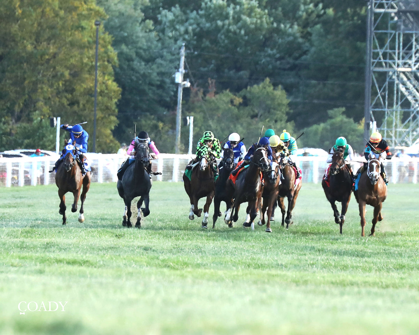 MERINGUE - The Kentucky Downs Juvenile Fillies - 08-31-25 - R11 - KD - Head On 01 - Coady Media - Kurtis Coady Photography