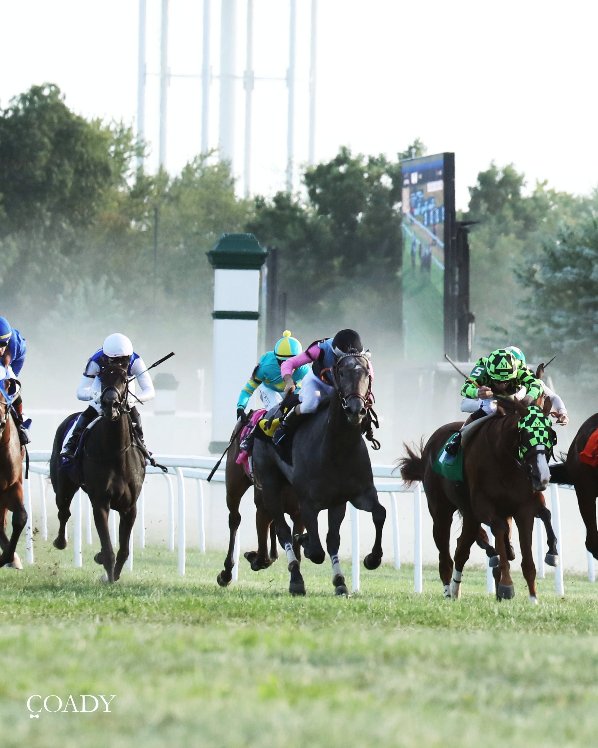 MERINGUE - The Kentucky Downs Juvenile Fillies - 08-31-25 - R11 - KD - Up the Track 01 - Coady Media - Kurtis Coady Photography