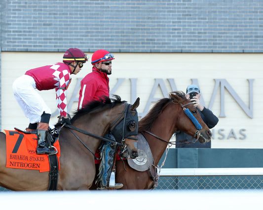 NITROGEN - The Bayakoa Stakes G3 - 02-07-26 - R09 - OP - Post Parade 06 - Coady Media - Kurtis Coady Photography