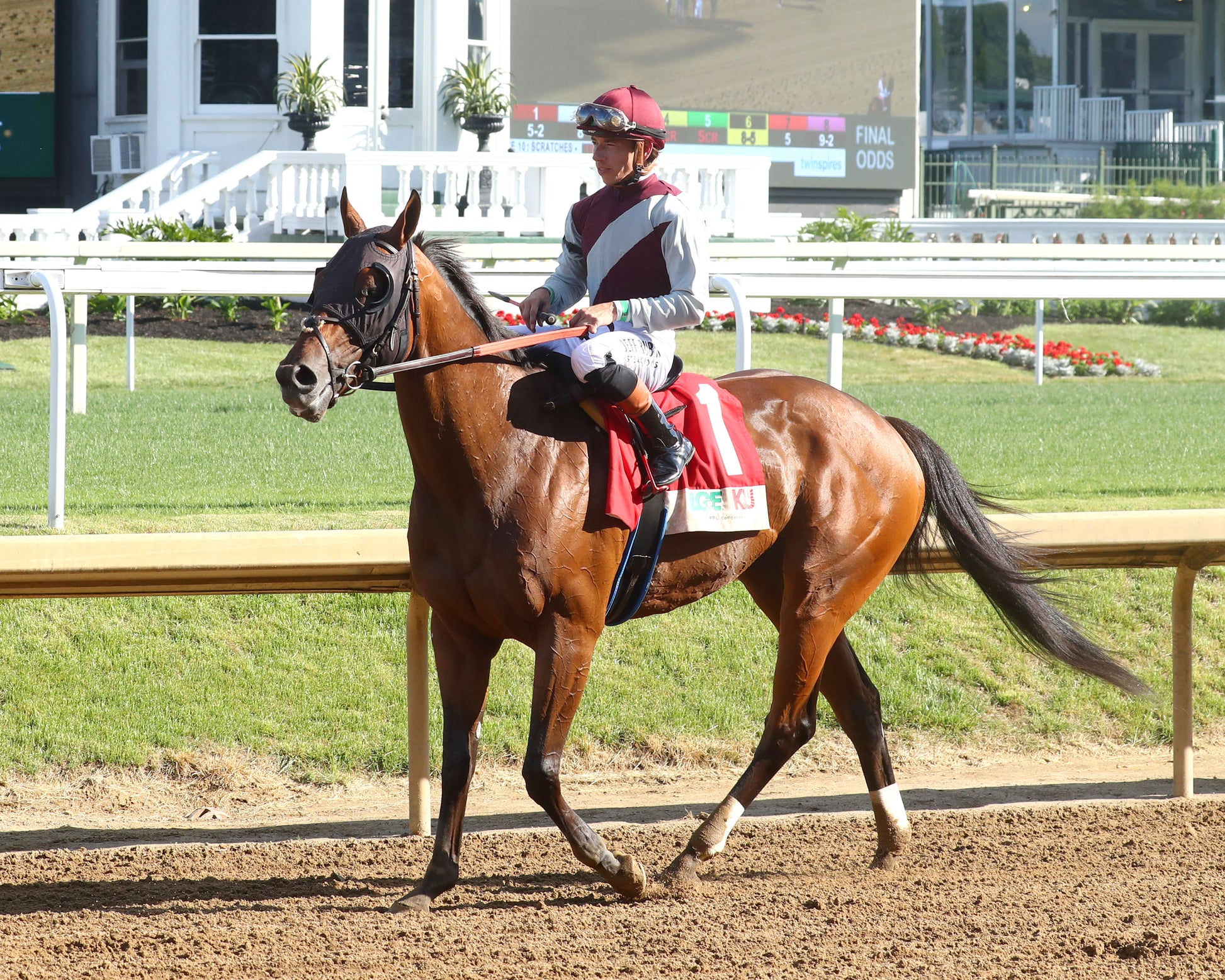 ONE MAGIC PHILLY - The Roxelana Stakes - 04-25-26 - R09 - CD - Come Back 02 - Coady Media - Kurtis Coady Photography