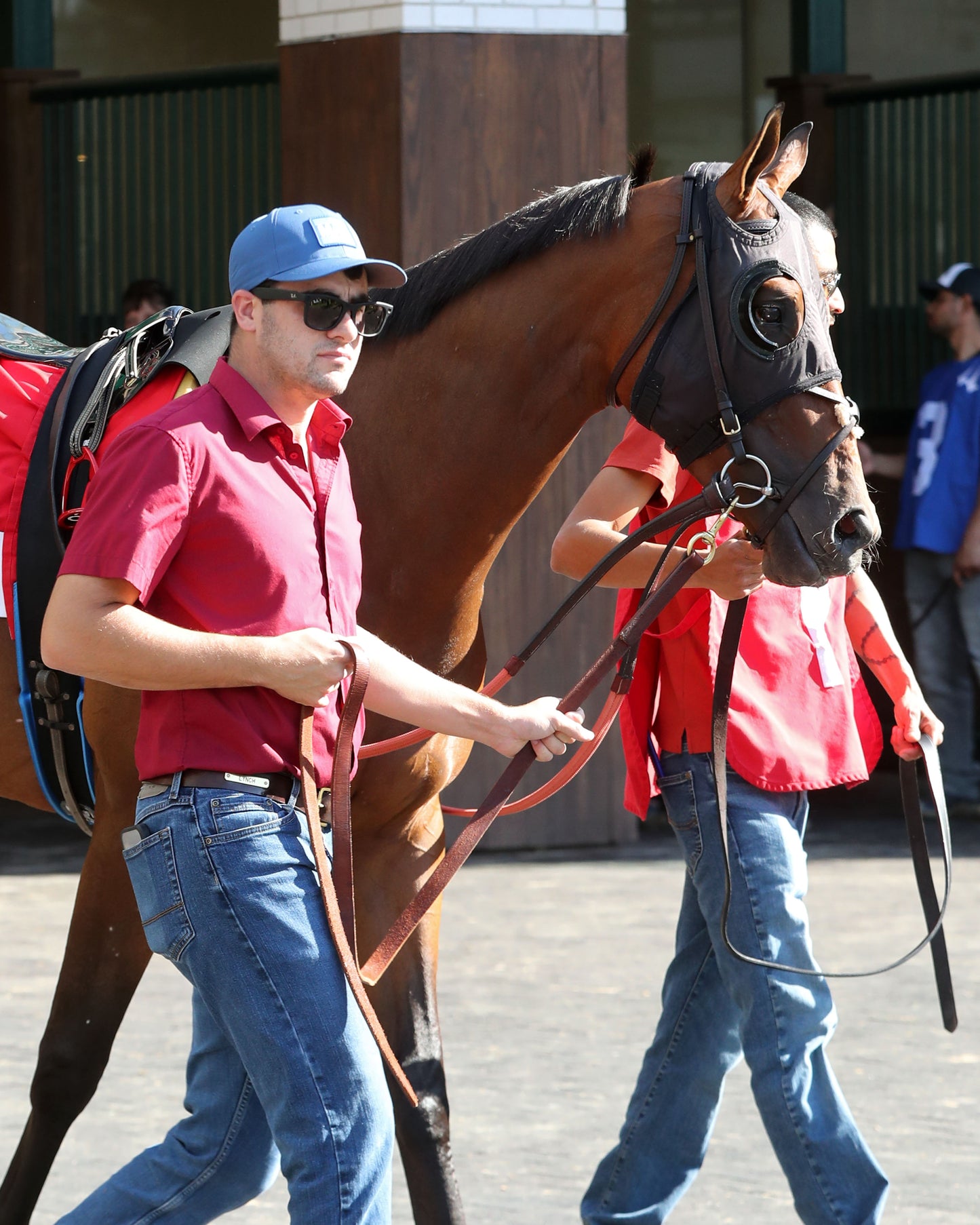 ONE MAGIC PHILLY - The Roxelana Stakes - 04-25-26 - R09 - CD - Paddock 01 - Coady Media - Kurtis Coady Photography