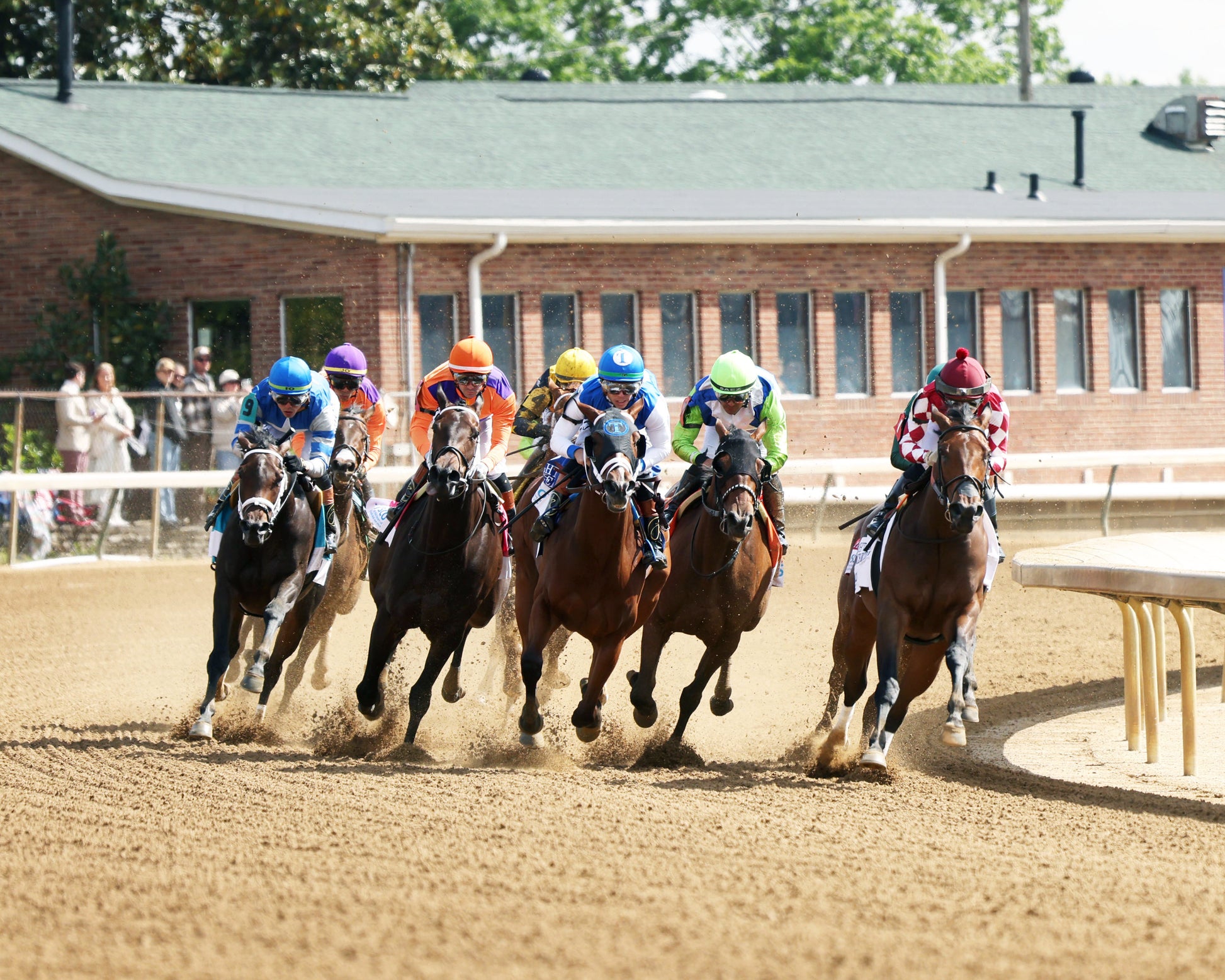 ON TIME GIRL - 050126 - Race 08 - CD - Home Stretch Turn 01 - Coady Media - Kurtis Coady Photography