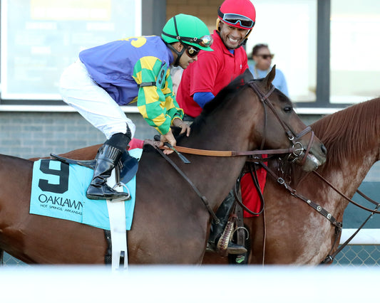 OSCAR'S HOPE - The Ozark Stakes - 02-16-26 - R09 - OP - Post Parade 02 - Coady Media - Kurtis Coady Photography