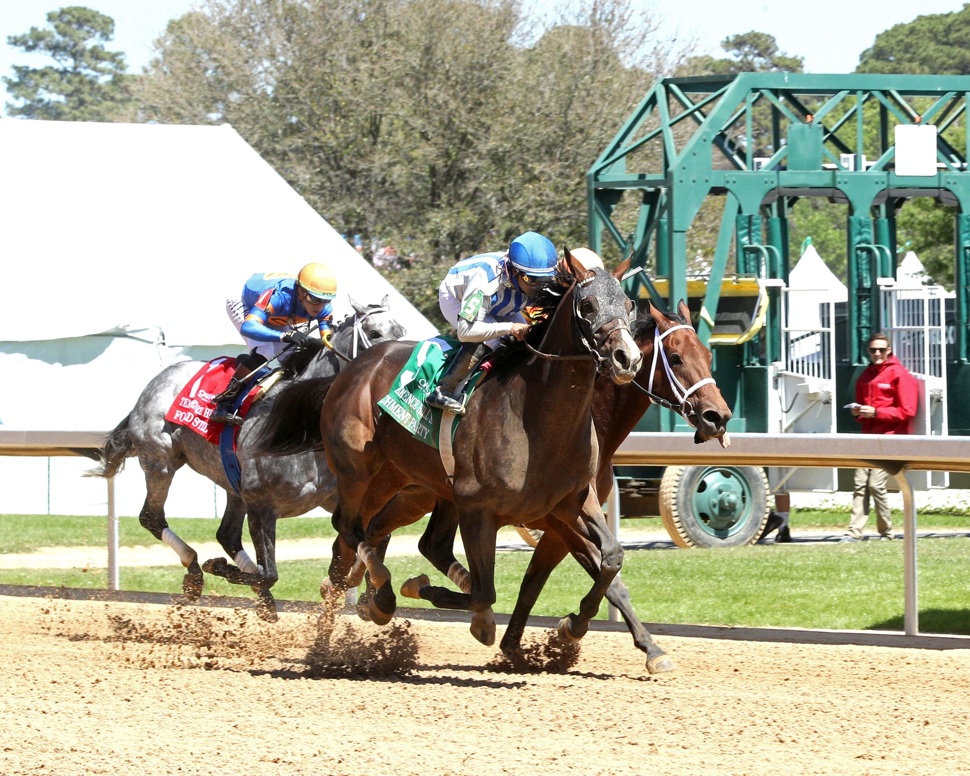 PARCHMENT PARTY - The Temperence Hill Stakes - 03-28-26 - R04 - OP - Finish 02 - Coady Media - Kurtis Coady Photography