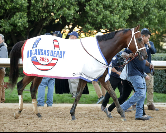 RENEGADE - The Arkansas Derby G1 - 03-28-26 - R13 - OP - Blanket 02 - Coady Media - Kurtis Coady Photography