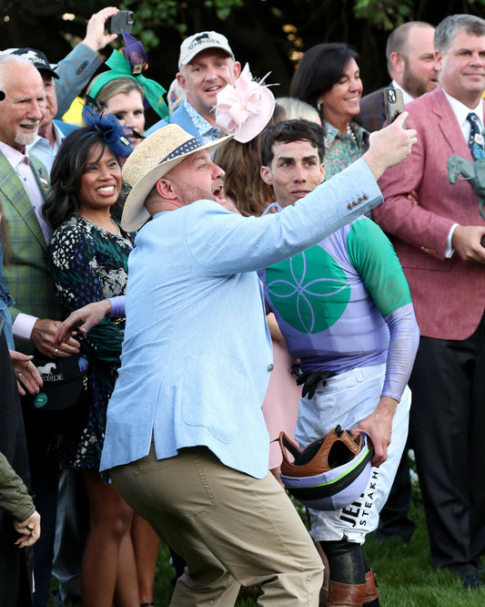 RENEGADE - The Arkansas Derby G1 - 03-28-26 - R13 - OP - Irad Ortiz Jr Selfie 01 - Coady Media - Kurtis Coady Photography