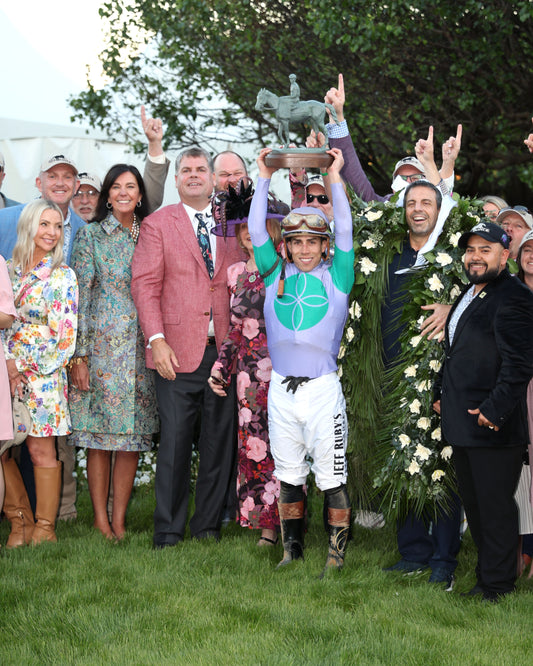 RENEGADE - The Arkansas Derby G1 - 03-28-26 - R13 - OP - Irad Ortiz Jr Trophy 01 - Coady Media - Kurtis Coady Photography