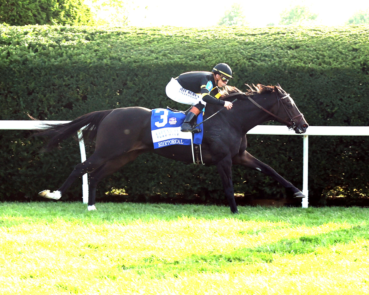 RHETORICAL - 100326 - Race 10 - KEE  The Coolmore Turf Mile G1 - Finish 01