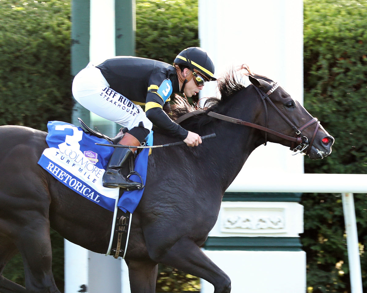 RHETORICAL - 100326 - Race 10 - KEE  The Coolmore Turf Mile G1 - Finish 03
