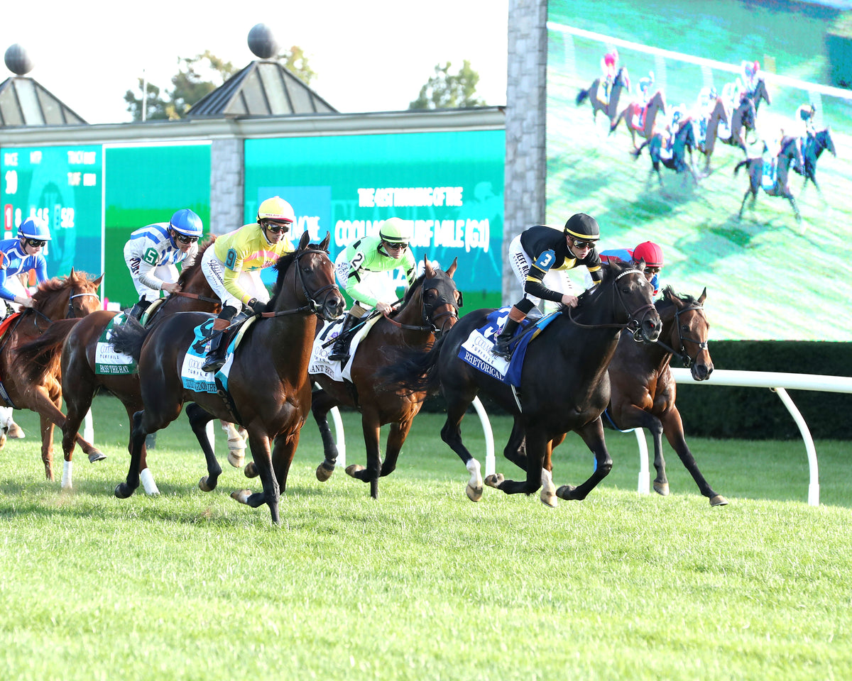RHETORICAL - 100326 - Race 10 - KEE  The Coolmore Turf Mile G1 - First Pass 01-