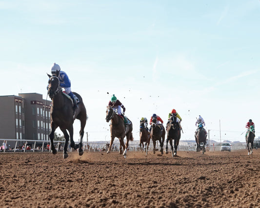 RUNNIN N GUNNIN - Sunland Park Oaks - 22nd Running - 02-16-25 - R07 - Sunland Park - Under Rail - Coady Media - Kurtis Coady Photography