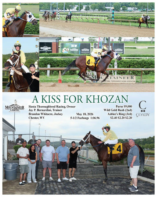 A KISS FOR KHOZAN - 05-18-26 - R01 - MNR - Coady Media - Kurtis Coady Photography