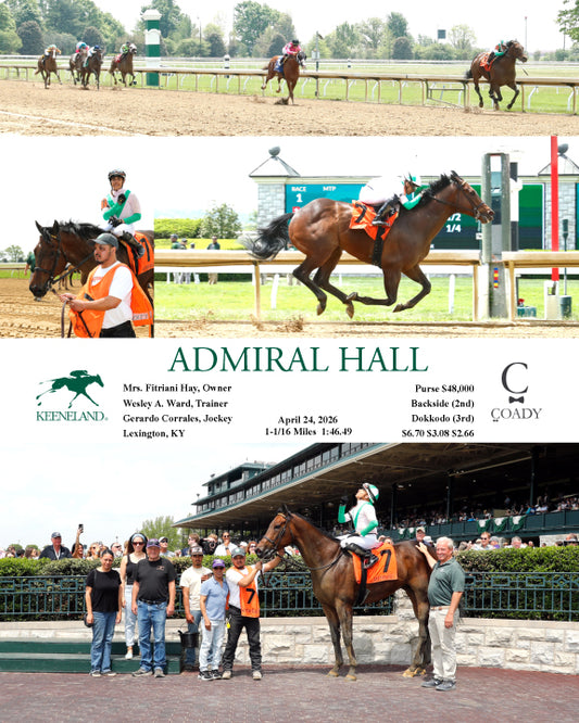 ADMIRAL HALL - 042426 - Race 01 - KEE - Coady Media - Kurtis Coady Photography