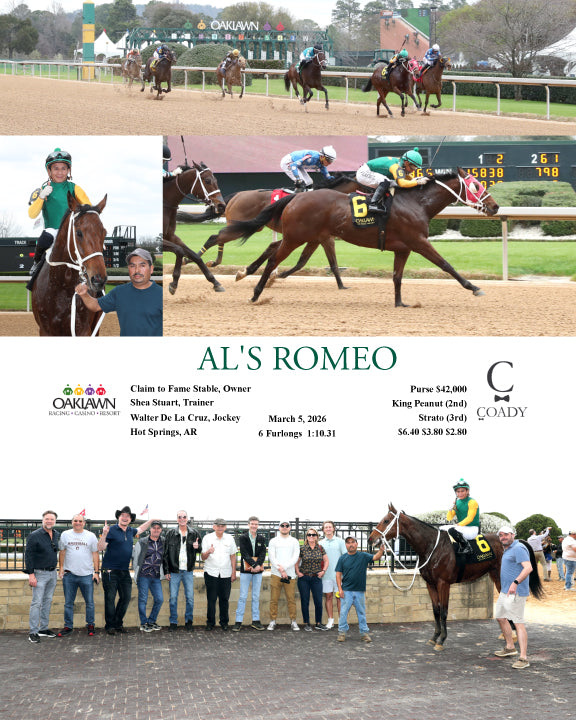 AL'S ROMEO - 030526 - Race 01 - OP - Coady Media - Kurtis Coady Photography