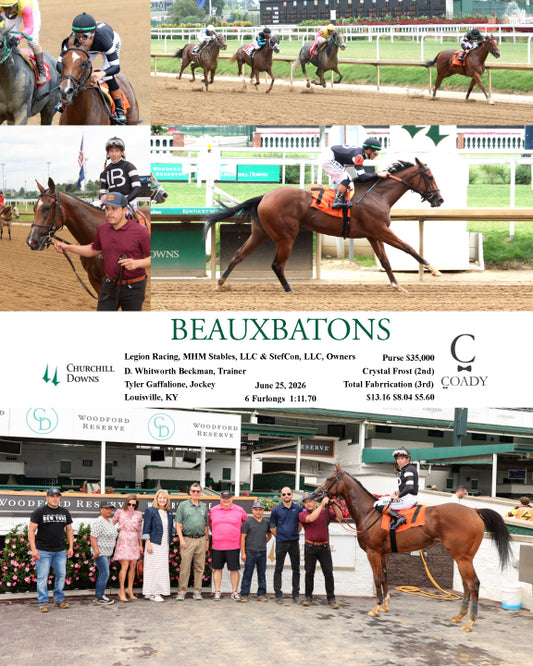BEAUXBATONS - 062526 - Race 01 - CD